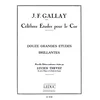GALLAY:DOUZE (12) GRANDES ETUDES BRILLANTES OP.43 HORN