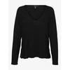 Vero Moda Silje Pulover Črna
