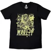 Bob Marley Football Collage Black XL Majica
