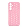 Futrola Honeycomb Color za Samsung S23 FE, Roze