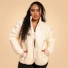 BeastBink Women‘s Bliss Jacket Ivory