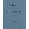 SCHUBERT:KLAVIER SONATE OP.143 D784