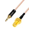 shumee Pigtail JACK 3.5 vtič/SMA vtičnica RG316 20cm
