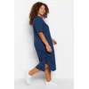 Ženska haljina Trendyol TBBSS23AH00155/Navy blue