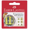 ŠILJILO PVC S PVC KUTIJOM 2RUPE OKRUGLO FABER CASTELL 185498 BLISTER