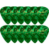 Fender 351 Shape Premium Picks Green Moto Thin 12 Pack