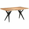 Blagovaonski stol 160 x 80 x 76 cm od masivnog bagremovog drva