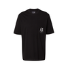 ARMANI EXCHANGE Majica črna/bela
