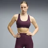 PUMA CLOUDSPUN Training Bra Women, Clothing, Ruby Noir, XL