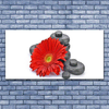 tulup.si Slika na platnu Red gerbera rože 125x50 cm