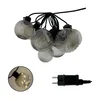 LED spoljni dekorativni lanac 10xLED/0,15W/230V 6,8 m IP44 crna/dimna