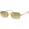 Ray-Ban Sunčane naočare by A$AP ROCKY 0RB3928 001/7I, Četvrtaste, Zlatna boja