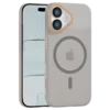 Matte Color MagSafe maska za iPhone 17 – siva