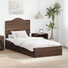 Krevet s od storage Smeđi hrast 70 x 190 cm Konstruirano drvo