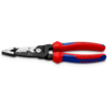 Knipex 13 72 200 ME Kombinovana električarska klešta za skidanje izolacije 200mm