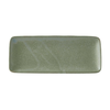 Servirni krožnik GREEN FADE 29,5 x 12 cm, pravokotnik, zelen, MIJ