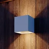 Calex LED senzorska zunanja stenska svetilka Volterra, bela, IP44 - Dnevna soba/jedilnica - Sodobni - Aluminij