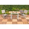 Gardenson Vrtna Miza Naxos, Raztegljiva, 80-120x70