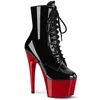 Pleaser Adore-1020 Blk Pat/Red 40