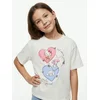 Sinsay - Pamučna majica sa printom Hello Kitty - krem