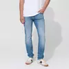 Slim fit farmerke sa efektom izbledelosti