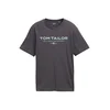 TOM TAILOR Majica svetlo modra/temno siva