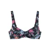 KangaROOS Bikini zgornji del svetlo modra / breskev / fuksija / črna