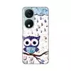 Torbica Silikonska Print Skin za Honor X7b Owl