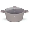 BERLINGER HAUS Šerpa sa poklopcem Taupe Collection BH-8102, 28cm, Bež