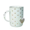 Brandani Lonček Amore Mio 8xh11cm/srčki/porcelan