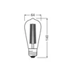 OSRAM LED Vintage 1906 Edison, siva, E27, 11 W, 818, z možnostjo zatemnitve - dimno siva - Steklo