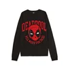 Cropp - Džemper s printom Deadpool - CRNO