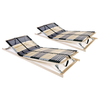 Den Letveno posteljno dno 2 kosa s 24 letvicami 7 con 80x200