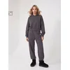 Sinsay - Hoodie dukserica loose fit kroja - tamno siva