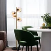 Opviq Podna lampa Benek-15-14543, 36x36x135 cm, IP20, Zlatno-roze boja