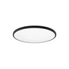 Top Light - LED kupatilsko stropno svetlo ONYX LED/24W/230V IP44 preč. 39 cm crno