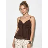 Bianco Lucci Bluza Blusen rjava