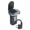 54087 KUTIJA STOLNA OPR. 2P+E+USB SIVA