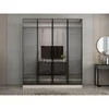 Hanah Home ormar sa reflektujućim staklom Nisa 20658, 180 cm, peščar