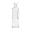 Chaks Steklena vaza Grafika - Transparent 1,7 l