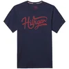 TOMMY HILFIGER Majica marine / bordo