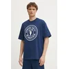 Bombažna kratka majica Versace Jeans Couture
