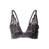 TRIUMPH Nedrček Sensual Spotlight temno siva / črna / bela