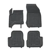 Rubber car mats Fiat 600 2024- (hybrid)