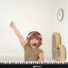 Northix Digitalna klavirska tipkovnica z 88 tipkami, prenosni elektronski glasbeni instrument, otroški klavir, otroški klavir, črna