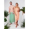 Brisača za hamam DAMLA 100 % naravni bombaž YEYE Made in Nature temno modra