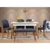 HANAH HOME Trpezarijski sto i stolice Santiago 1048 2 AB