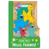 Sesame Street: Sunny Days Puffy Sticker and Activity Book (a Sesame Street Elmo and Friends Sticker Coloring and Activity Book for Kids)