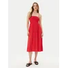 Vero Moda Poletna obleka Easy 10328766 Rdeča Regular Fit