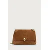 Tory Burch klasična torbica ženska semišasta Charlie